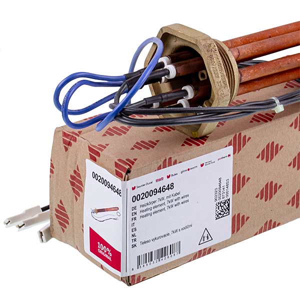 Heating Element 7 kW 1 1/2'' for Electric Boiler Protherm Skat v.13, 14, Vaillant eloBLOCK v.14 0020094648