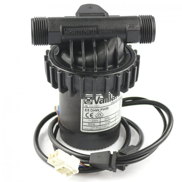 DHW Boiler Circulation Pump Assembly 27 W for Gas Boiler Vaillant Eco Compact VSC 0020038578