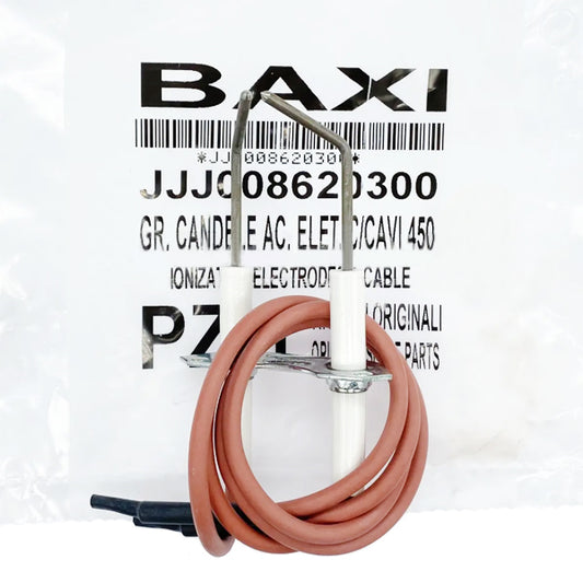 Ignition Electrodes with Cable for Gas Floor Boiler Baxi Slim 8620300