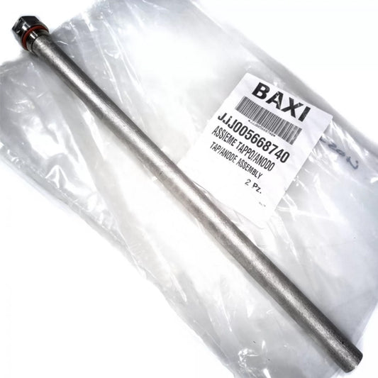 Magnesium Anode 3/4" 21х400 mm for Gas Boiler Baxi Nuvola Duo-Tec/Platinum/Comfort HT 5668740