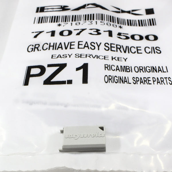 Control Board Configurator Key for Condensing Boiler Baxi Luna Duo-Tec, Westen Boyler 710731500