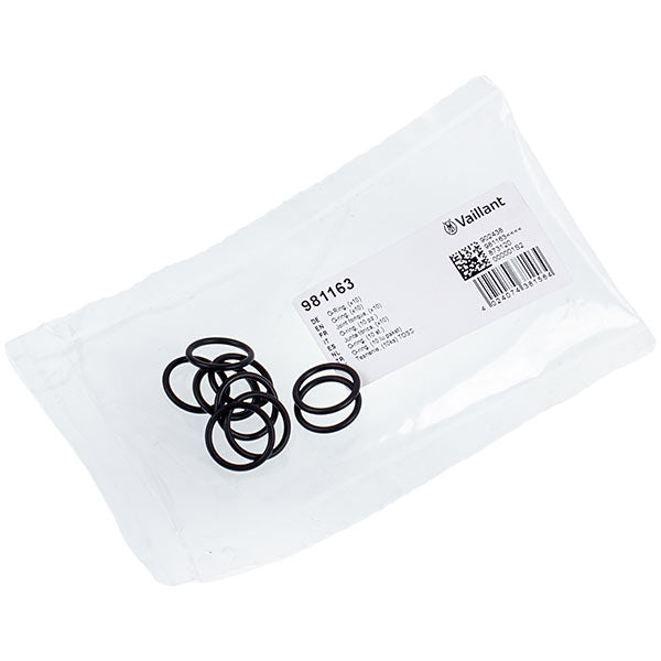 DHW Нeat Еxchanger Gasket Set O-Ring 19*15*2 мм (10 pcs.) for Gas Boiler Vaillant 981163