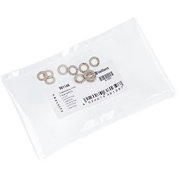 Gasket Set (paronite) 1/4'' (10 pcs.) for Gas-fired Boiler Vaillant 981146