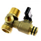 Filling faucet for gas boiler Compatible with Ferroli Domicompact old, Domina, Domitop 39812130