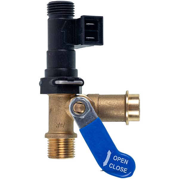 Filling Faucet with Flow Switch for Gas Boiler Compatible with Ferroli Domicompact, Domina, Domitech, FEReasy 39818280