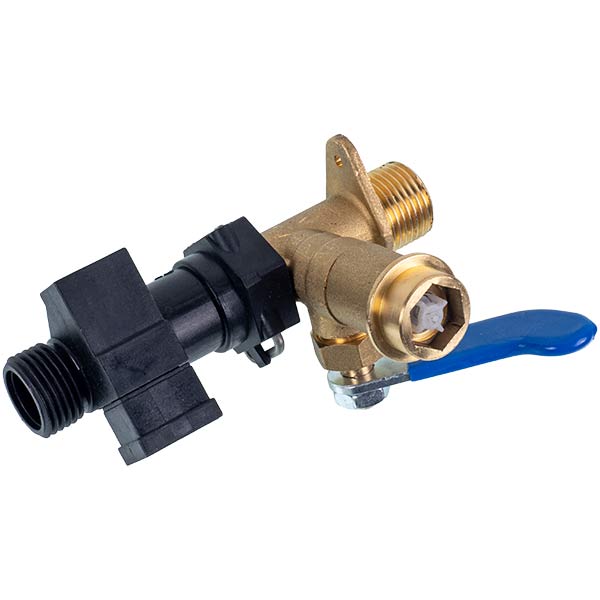 Filling Faucet with Flow Switch for Gas Boiler Compatible with Ferroli Domicompact, Domina, Domitech, FEReasy 39818280