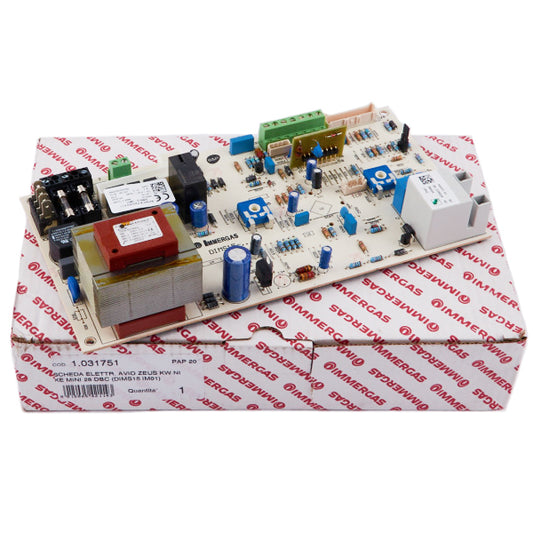 Control Unit B&P DIMS15-IM01 For Gas Boiler Immergas Eolo/Nike Mini, Special, Avio, Zeus 1.031751