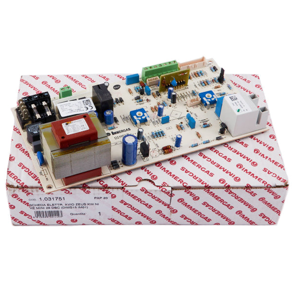 Control Unit B&P DIMS15-IM01 For Gas Boiler Immergas Eolo/Nike Mini, Special, Avio, Zeus 1.031751