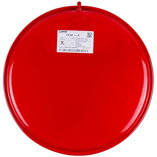 Expansion Tank Cimm CP387 8 l 3/8''  for Gas Boiler Compatible with Baxi Eco, Luna, Main, Westen Quasar, Pulsar 5663880