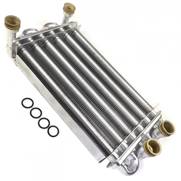 Bithermic Heat Exchanger for Boiler Hermann Habitat, Habitat 2 24 kW, Bongijanni Linea Isy 15002933