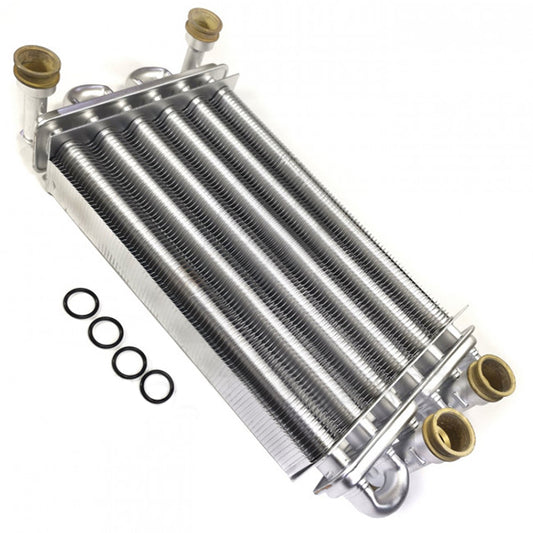 Bithermic Heat Exchanger for Boiler Hermann Habitat, Habitat 2 24 kW, Bongijanni Linea Isy 15002933
