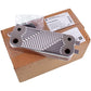 DHW Plate Heat Exchanger (16 plates) for Gas Boiler Buderus Logamax U072, Bosch Gas 6000 87186446250