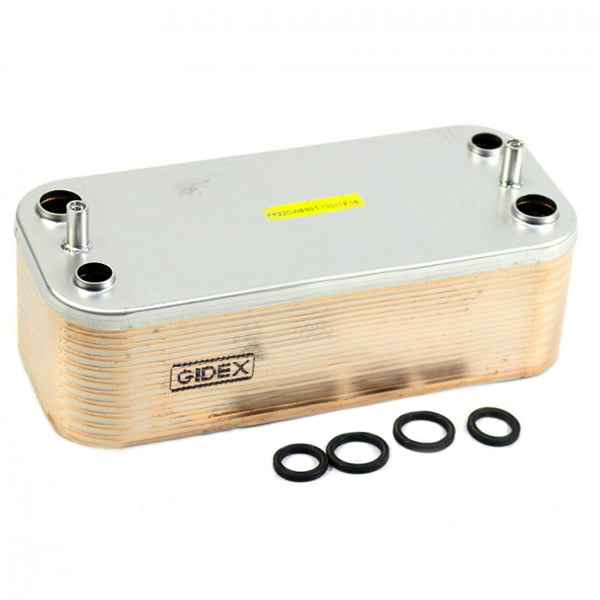DHW Plate Heat Exchanger Gidex (22 plates) for Gas Boiler Immergas Eolo/Victrix Superior 3.015360