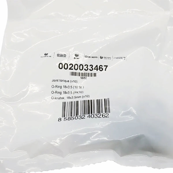 DHW Нeat Еxchanger Gasket for Gas Boiler Protherm, Biasi 0020033467