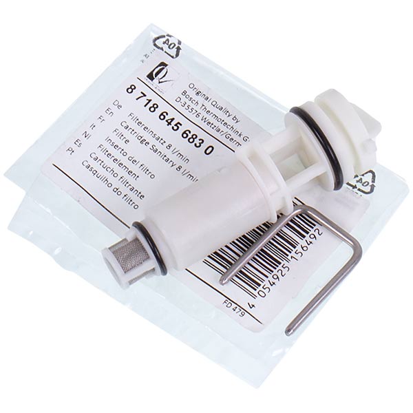 Flow Sensor DHW for Gas Boiler Buderus Logamax U072-24, Bosch Gaz 2000/6000 WBN 87186456830