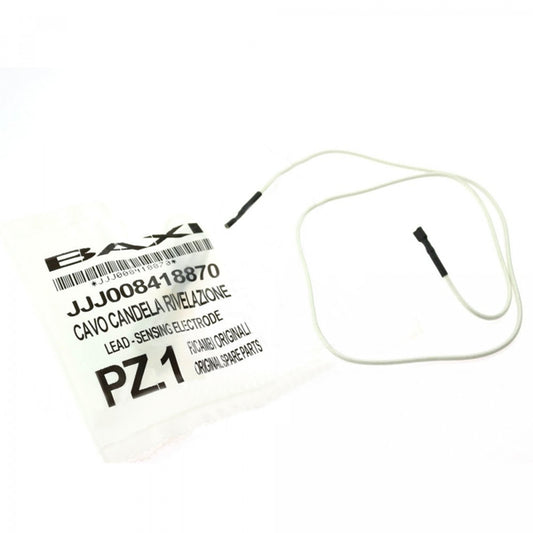 Ionization Electrode Cable for Gas Boiler Baxi Eco, Luna, Main, Westen Pulsar, Quasar, Energy, Star 8418870