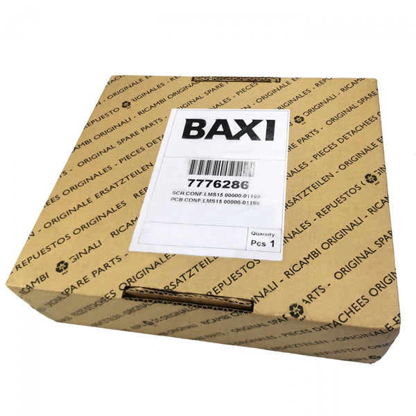 Control Unit for Condensing Boiler Baxi Luna Platinum+ 1.32 7776286