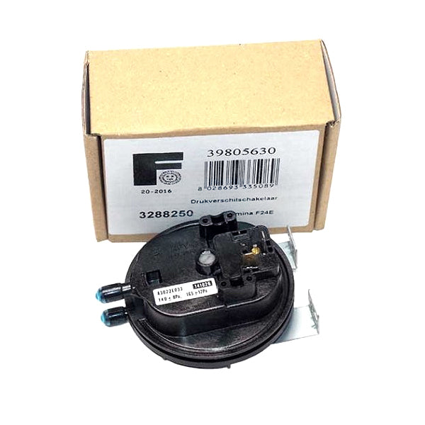 Air Pressure Switch (Presostat) 165/140 Pa for Gas Boiler Ferroli Domicompact, Domina, Domitop 39805630