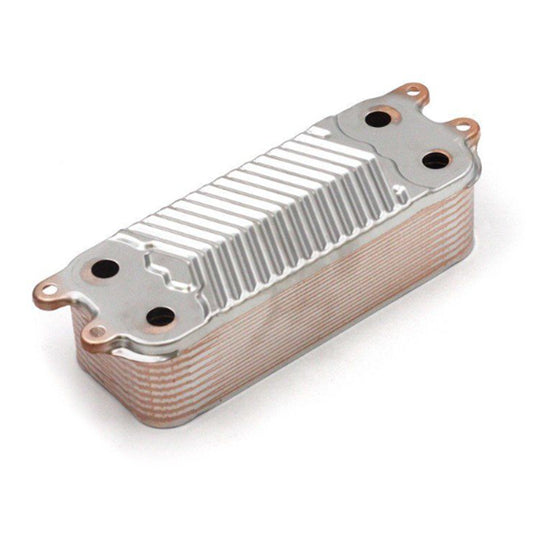 DHW Plate Heat Exchanger (19 plates) for Gas Boiler Vaillant Atmo/Turbo/Eco TEC Plus 0020038572