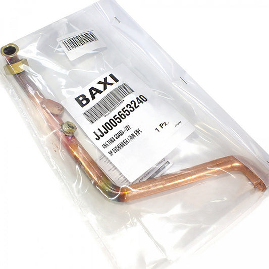 Heat exchanger feed pipe for gas boiler Baxi Eco, Luna, Westen Energy, Star 5653240