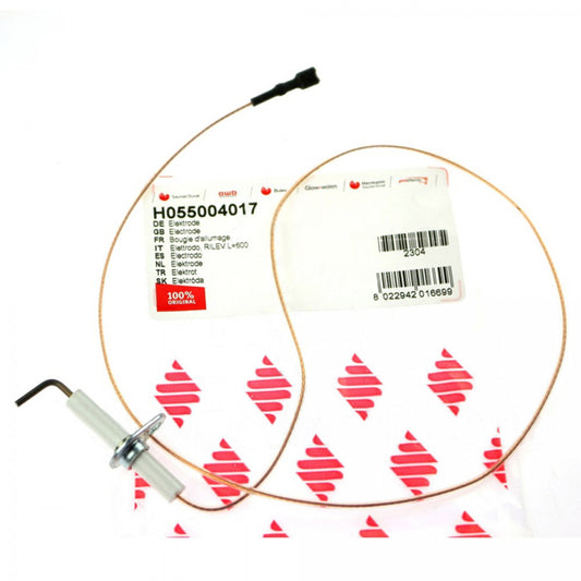 Ionization Electrode for Gas Boiler Hermann Habitat, Micra 2, Eura, Supermaster, Supermicra H055004017