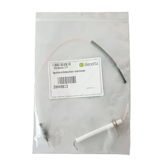 Ignition and Ionization Electrode for Gas Boiler Beretta City, Ciao (since 2012) 20049613