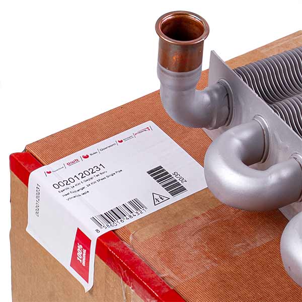 Primary Heat Exchanger (80 fins) for Gas Boiler Protherm Jaguar, Lynx 11, 24 kW (since 2014) 0020120231