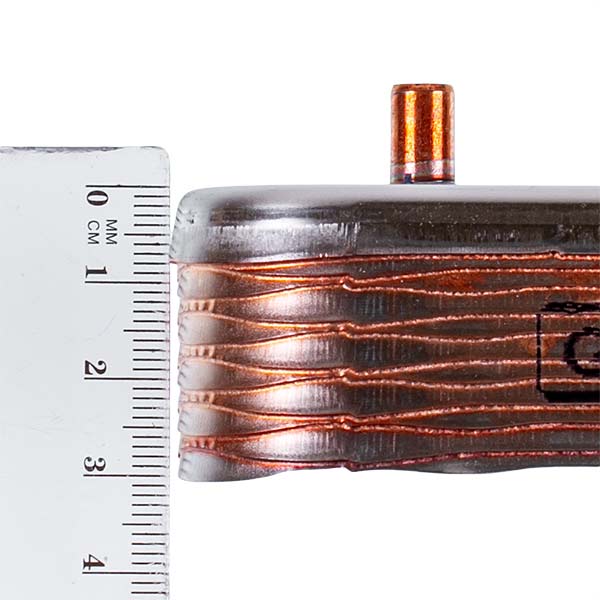 DHW Plate Heat Exchanger (10 plates) for Gas Boiler Protherm Jaguar, Lynx, Puma Condens MKV-AS/1 0020123131