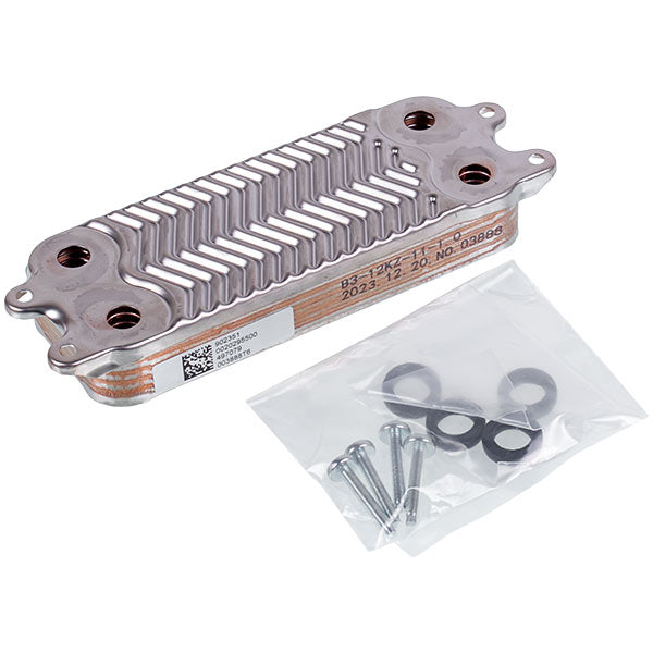DHW Secondary Heat Exchanger (13 plates) for Gas Boiler Vaillant Atmo/Turbo TEC Pro/Pro mini 0020020018