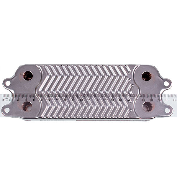 DHW Secondary Heat Exchanger (13 plates) for Gas Boiler Vaillant Atmo/Turbo TEC Pro/Pro mini 0020020018