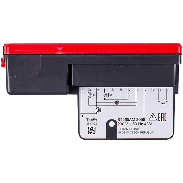 Ignition Block Honeywell S4565AM 3058 for Gas Floor Boiler Protherm Medved KLZ, KLOM 0020025301