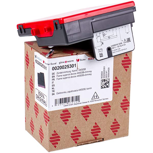 Ignition Block Honeywell S4565AM 3058 for Gas Floor Boiler Protherm Medved KLZ, KLOM 0020025301