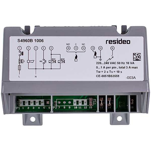 Ignition Block Honeywell S4960B 1006 (S4560B) for Gas Boiler Protherm 120SOO/10, /11 0020027517