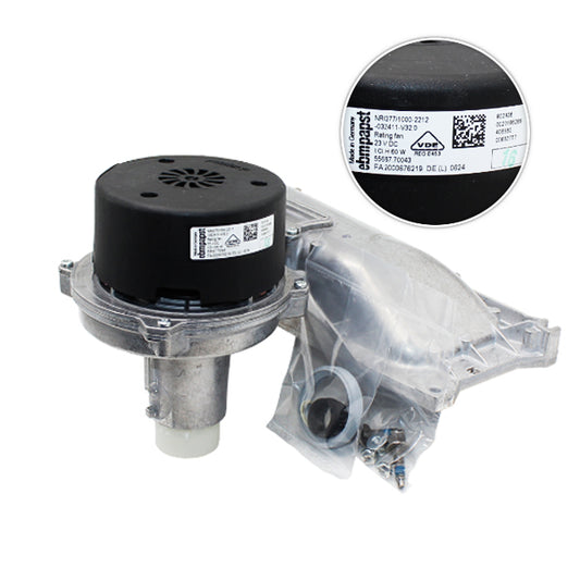 Fan Ebmpapst NRG77/1000 60 W with cover for Condensing Boiler Protherm Lynx, Gepard 25/30 MKV 0020195509