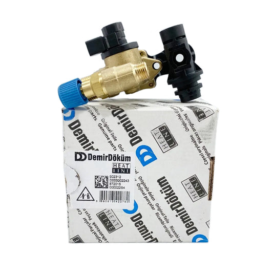Hydraulic Water Inlet Unit with Make-up Tap for Gas Boiler Protherm Jaguar, Lynx, Demrad D003202243