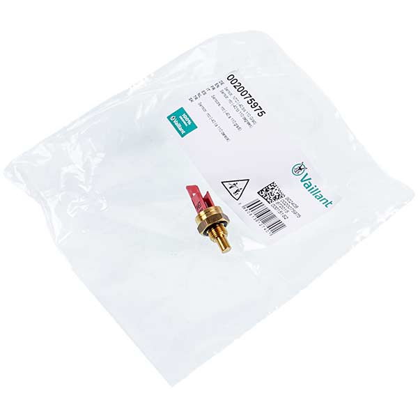 NTC temperature sensor 1/4" for gas boiler Vaillant turboFIT, Protherm Jaguar, Lynx 0020075975
