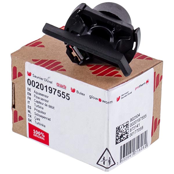 Flow sensor for gas boiler Protherm Panther, Lynx Condens, Saunier Duval Themaclassic C 25 0020197555