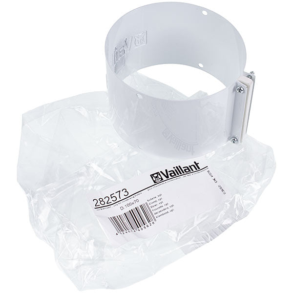 Coaxial chimney connector DN 100x70 mm for gas boiler Vaillant 282573