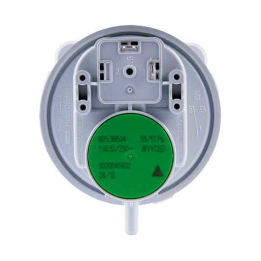 Air pressure switch 59/51 Pa for gas boiler Saunier Duval Themaclassic, Isotwin, Isofast 30, 35 kW S5744100