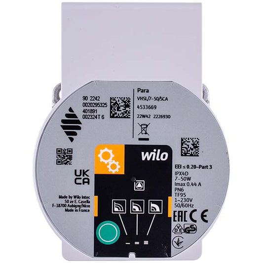 Frequency Circulation Pump Wilo Para VHSL/7-50/SCA for Gas Boiler Vaillant TEC, Protherm Panther, Gepard 0010032795