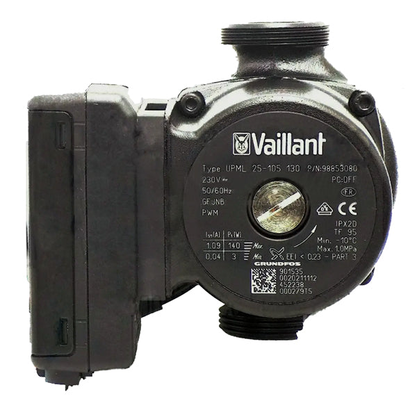 Frequency Pump Assembly Grundfos UPML 25-105 130 for Condensing Boiler Vaillant ecoTec plus VU 656 0020211454