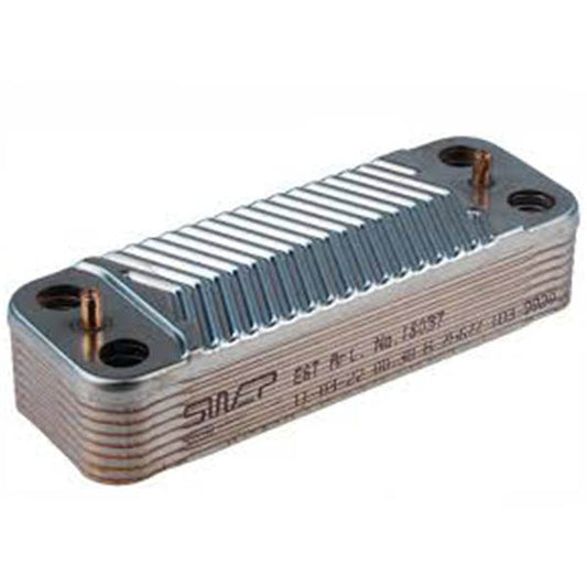 DHW Plate Heat Exchanger Swep E6N (16 plates) for Gas Boiler Protherm Tiger 28 KTV/12 0020025256