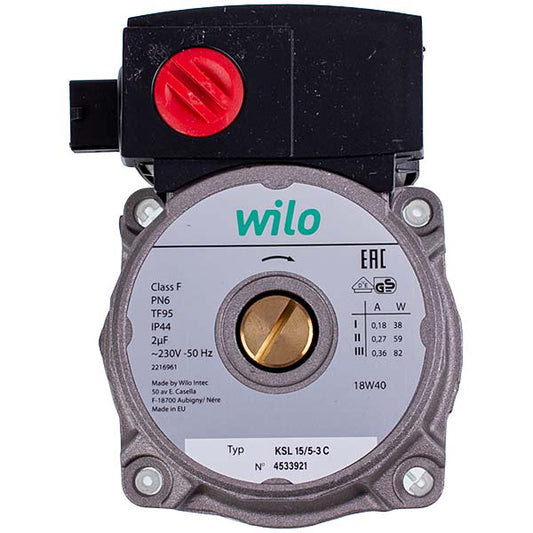 Circulation Pump Wilo KSL 15/5-3C 82 W for Gas Boiler (universal)
