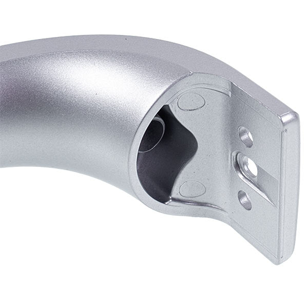 Door handle (upper/lower) for refrigerator Compatible with Bosch 00369552 (silver) L=320mm