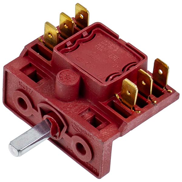 Mode Switch for Oven AC304A 250V 16A (4 positions)