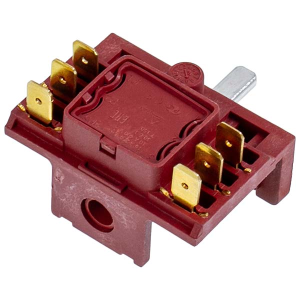 Mode Switch for Oven AC304A 250V 16A (4 positions)