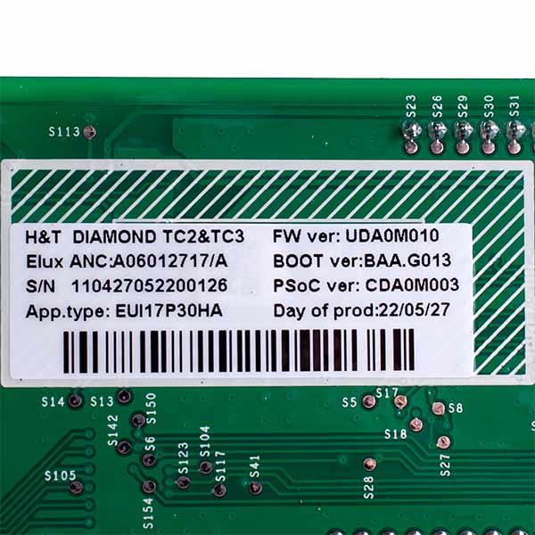 Display Module for Washing Machine Electrolux 4055532560