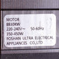 Motor with Gearbox for Meat Grinder Moulinex SS-1530000140