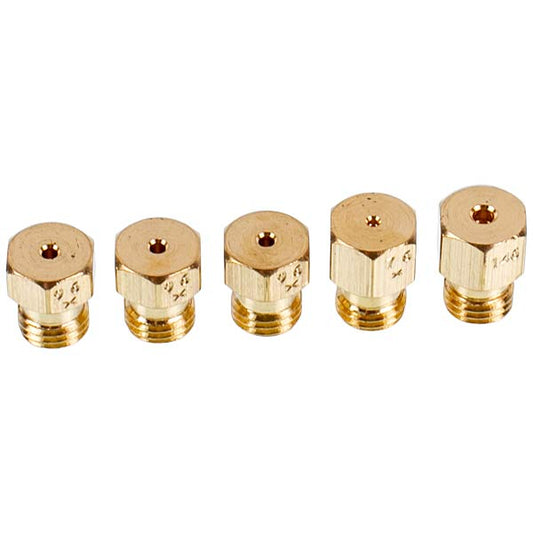 Burner Nozzle Set (5 pcs, GN, (G20-20Mbar)) for Gas Stove AEG 4055461885