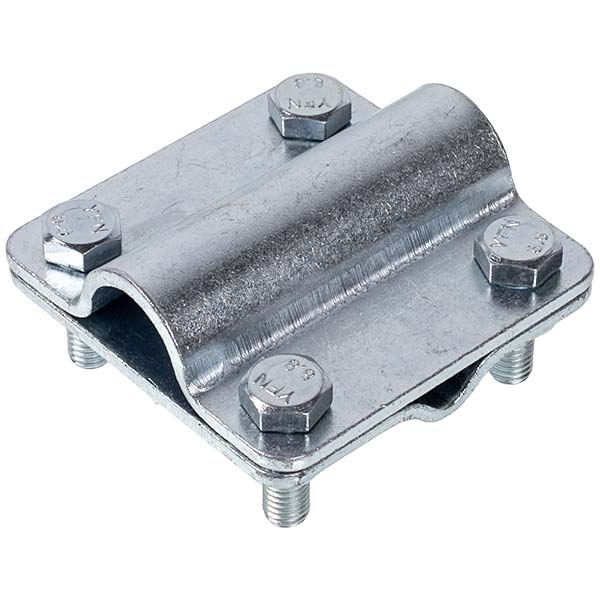 Clamp rod D=16-20mm/wire D=8-10mm galvanized steel 44/208.2 OS